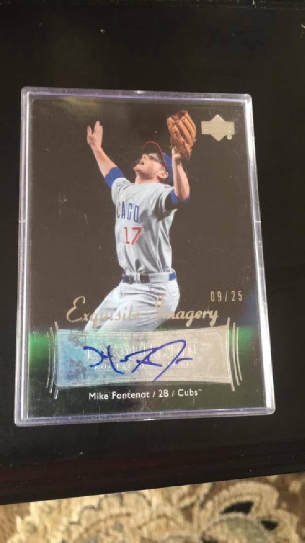 Mike fontenot exquisite imagery auto SP/25 (1 of 2)