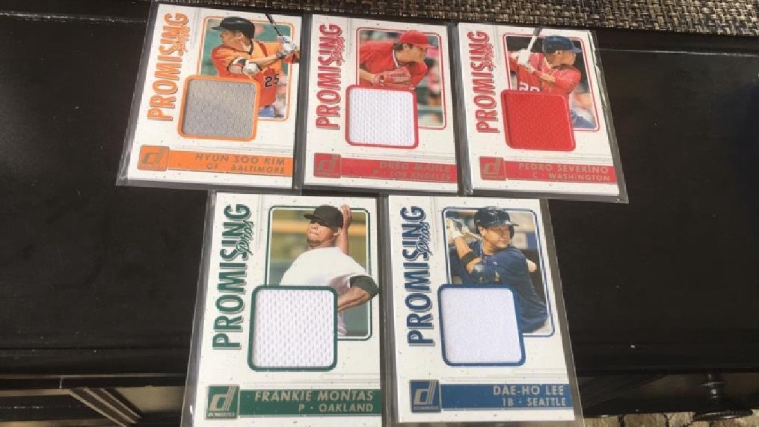 2017 Don Ross promising pros jumbo packs rookie: lot five cards nice lot invest