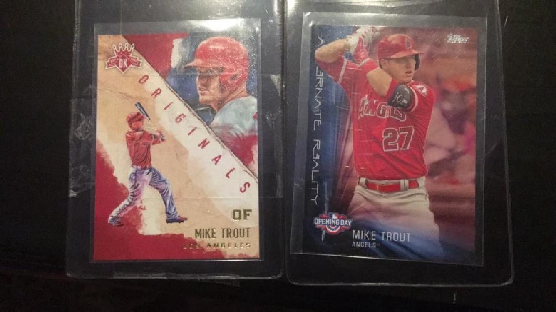 Mike Trout Topps insert lot (1 of 1)