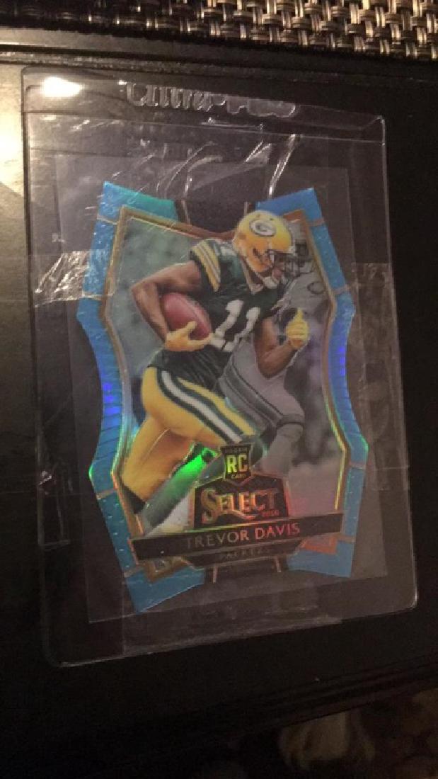 Trevor Davis 2016 select blue diecut RC /125 (1 of 2)