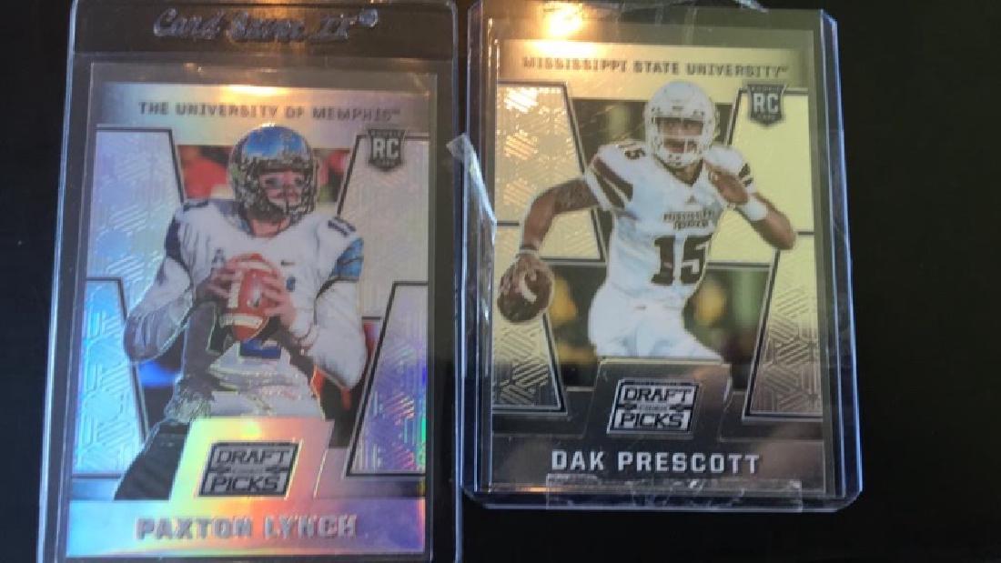 Dak Prescott and Paxton Lynch 2016 prizm rookie (1 of 1)