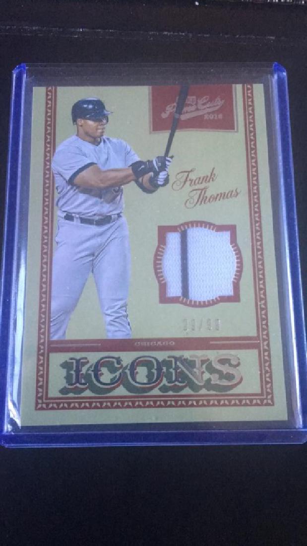 Frank Thomas 2016 Prime Cuts jersey card /99 (1 of 1)
