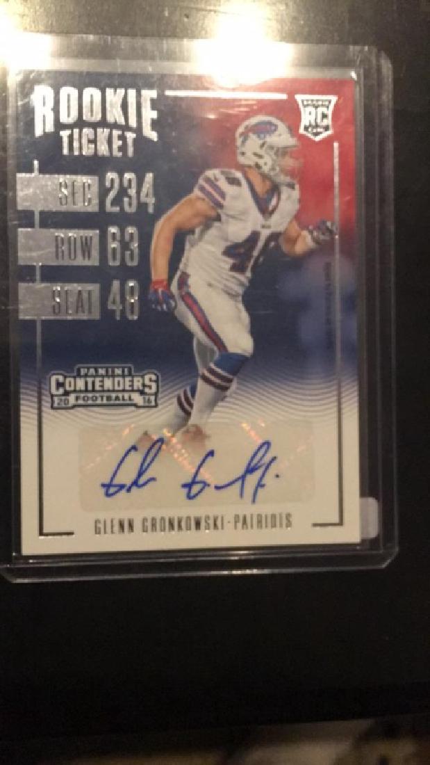 Glenn Gronkowski 2016 contenders auto RC (1 of 1)