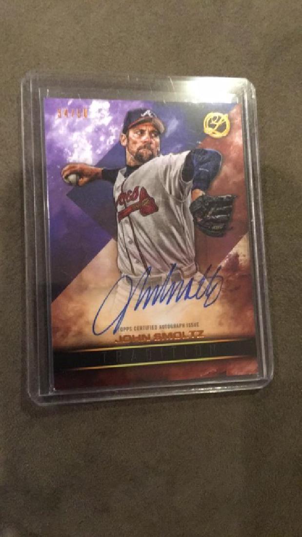 John Smoltz 2016 Topps Legacies Auto /50 (1 of 2)