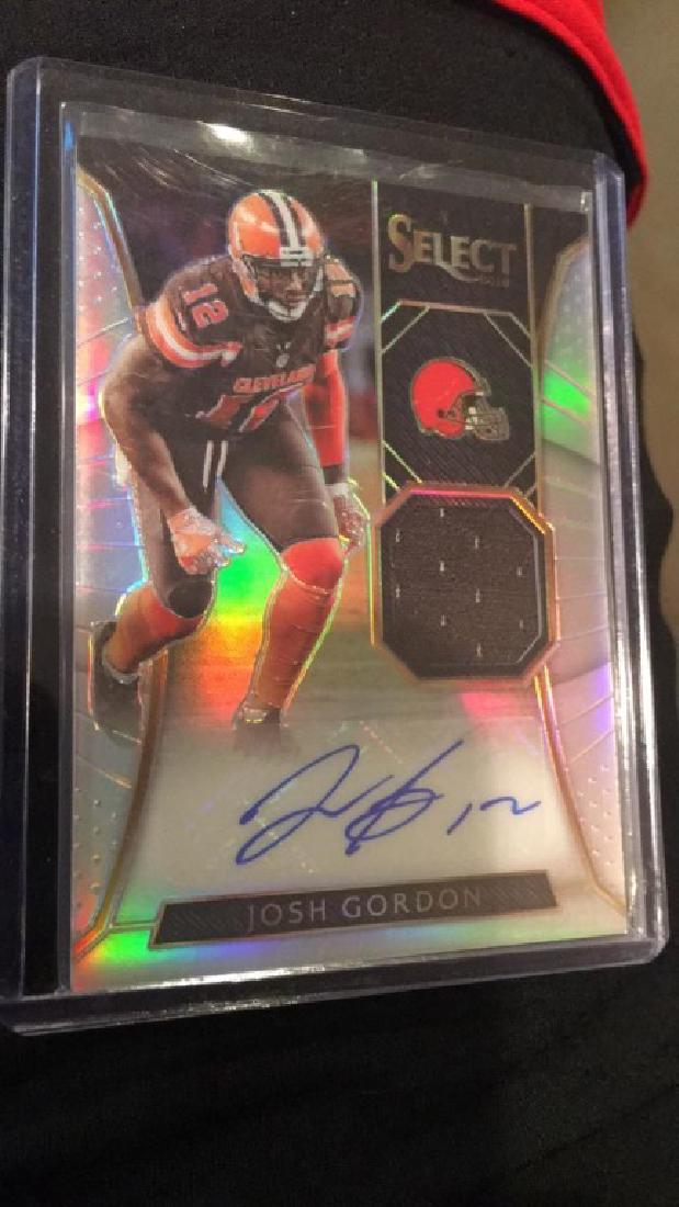 Josh Gordon 2016 select patch auto /49 (1 of 3)
