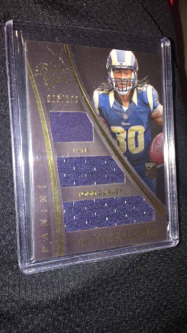 Todd Gurley 2015 black gold motherlode triple (1 of 2)