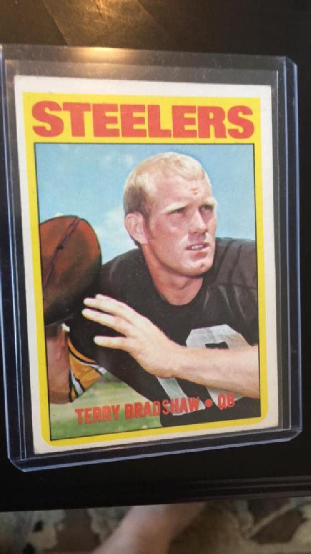 Terry Bradshaw 1972 Topps in NRMT (1 of 2)
