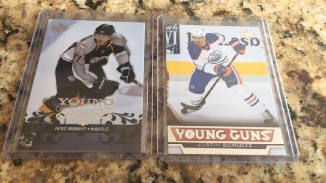 UD Young Guns Hockey RC lot Justin Schultz Patric: Hornqvist