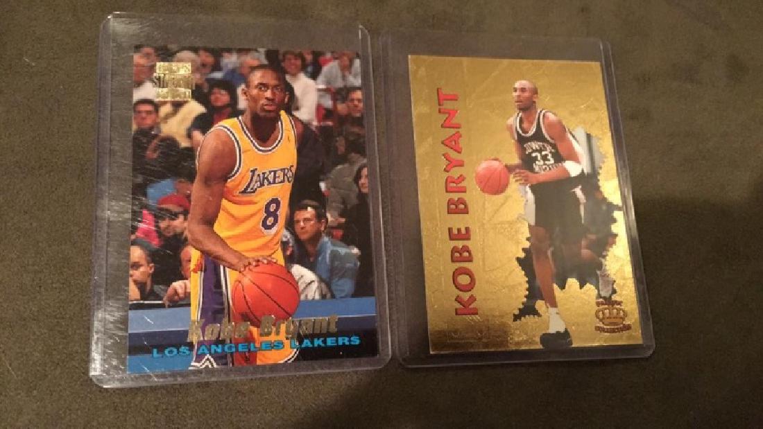 Kobe Bryant 2 card RC lot Pacific and stadium (1 of 2)