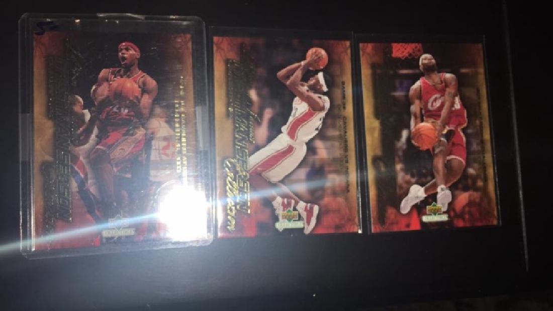 Lebron James UD  collectibles freshman season (1 of 3)