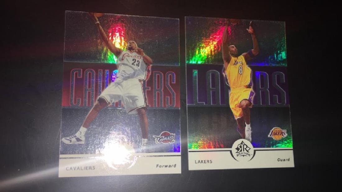 LeBron James and Kobe Bryant 2005-06 NBA: reflections lot