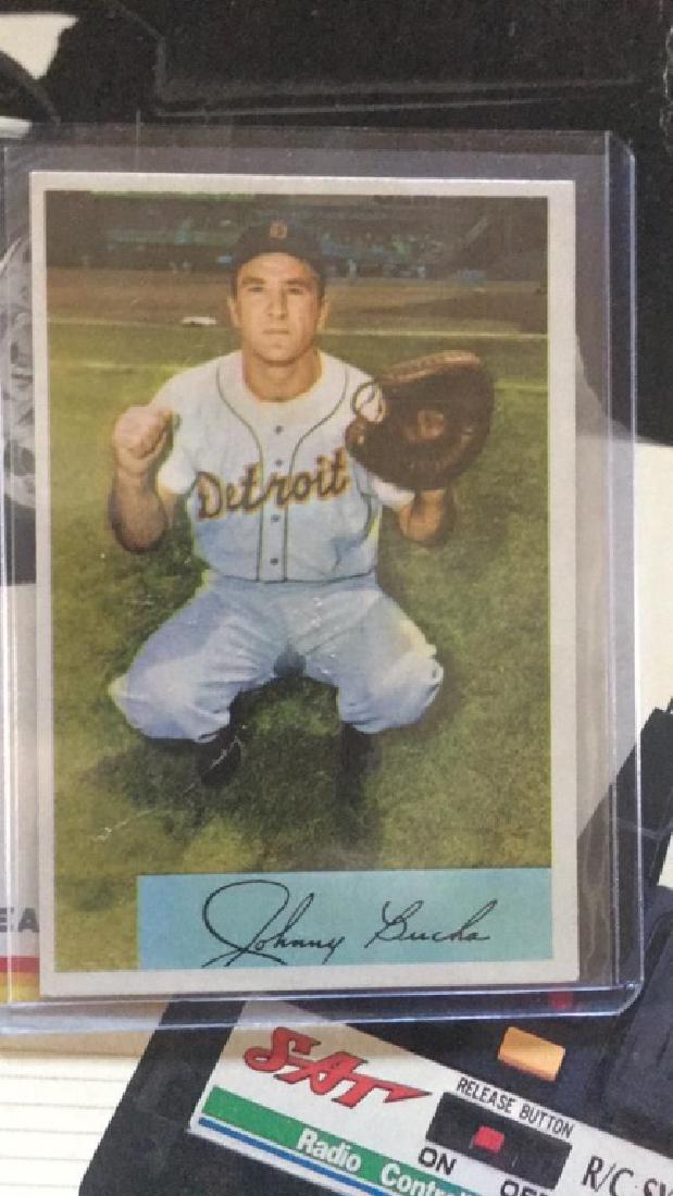 Johnny Bucha 1954 Bowman nice shape (1 of 2)