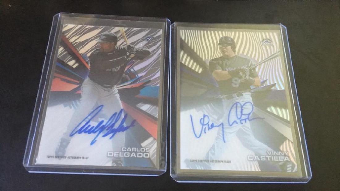 Carlos Delgado and Vinny Castilla 2015 Topps Tek (1 of 1)