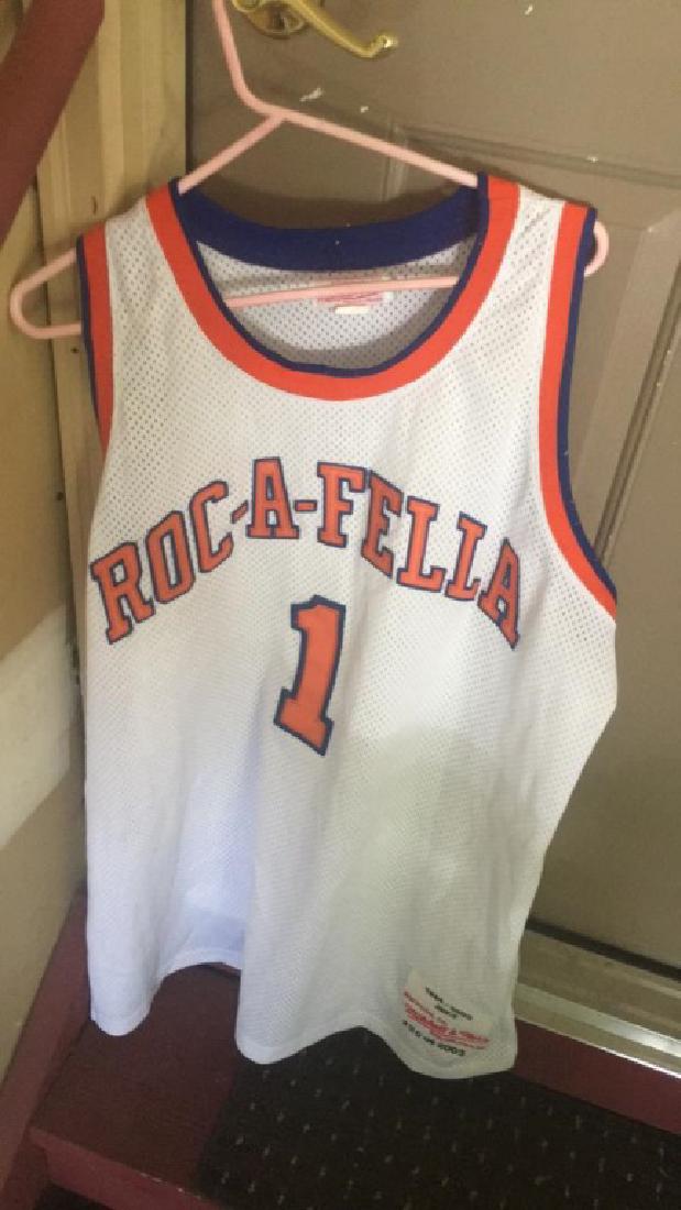 Jay z Roc a fella Mitchell and Ness authentic: Philadelphia jersey numbered to 2003 size 52