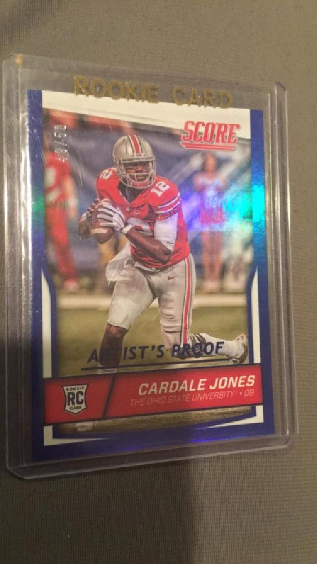 Cardale Jones 2016 score RC /50 (1 of 2)