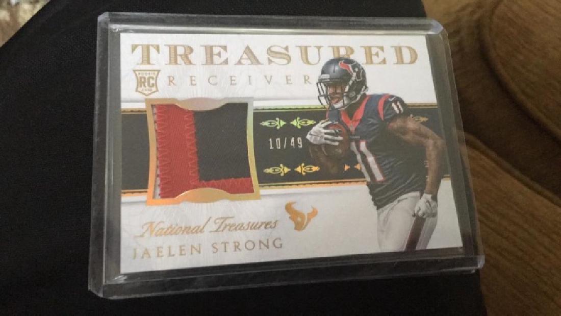 Jaelen Strong 2015 national treasures 3 color (1 of 2)