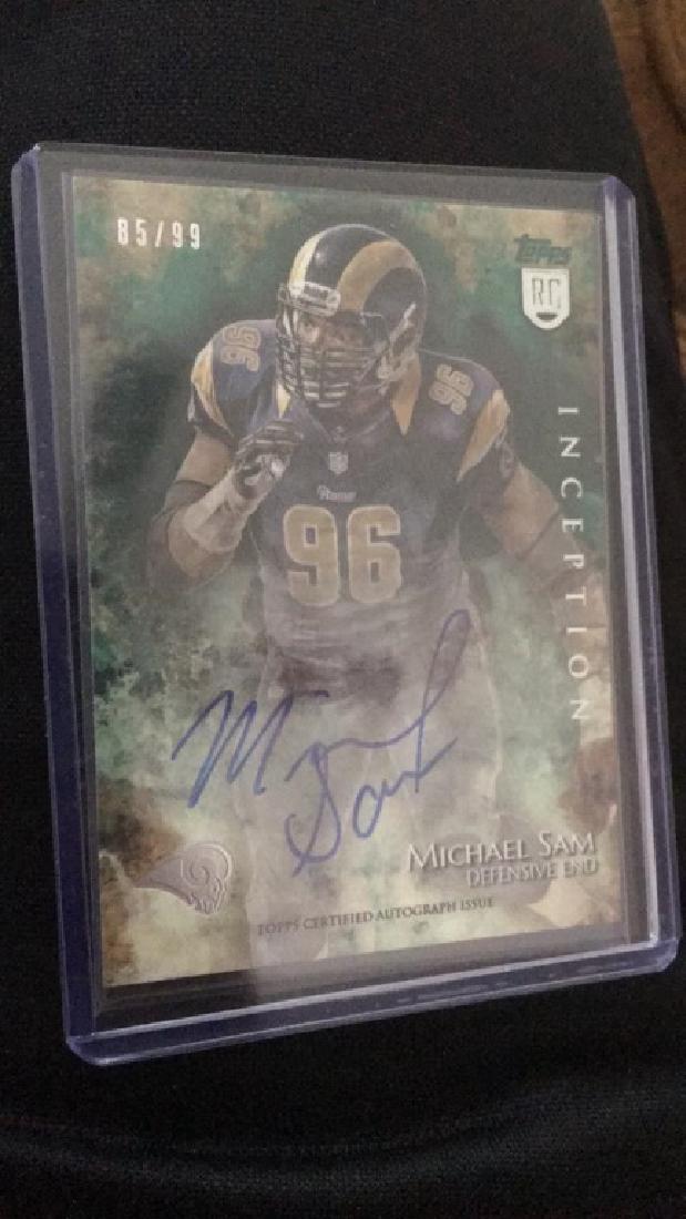 Michael Sam 2014 inception auto/99 (1 of 1)