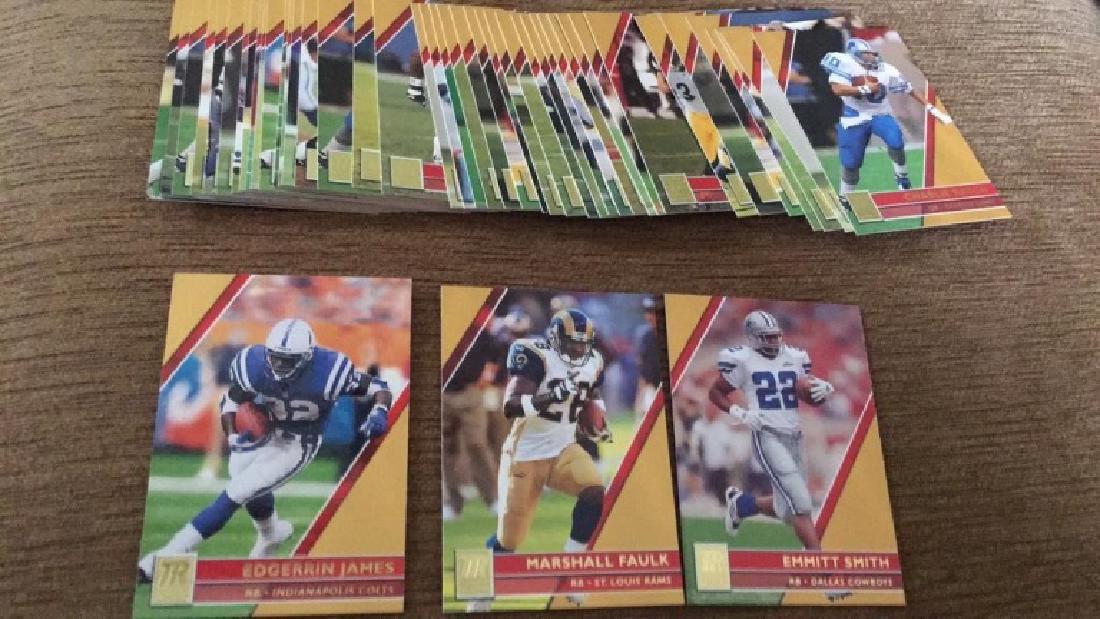 2001 tops reserve gold lot with some stores: Emmett Smith Marshall Faulk Edren James and more nice lot