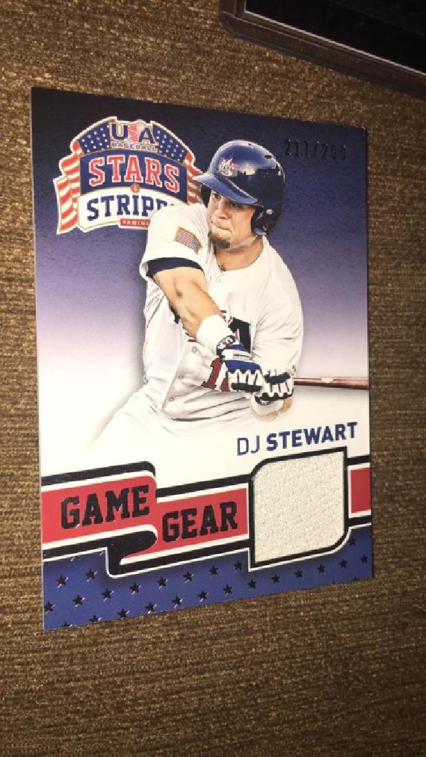 DJ Stewart 2015 USA Stars & Stripes Jersey: corn/299