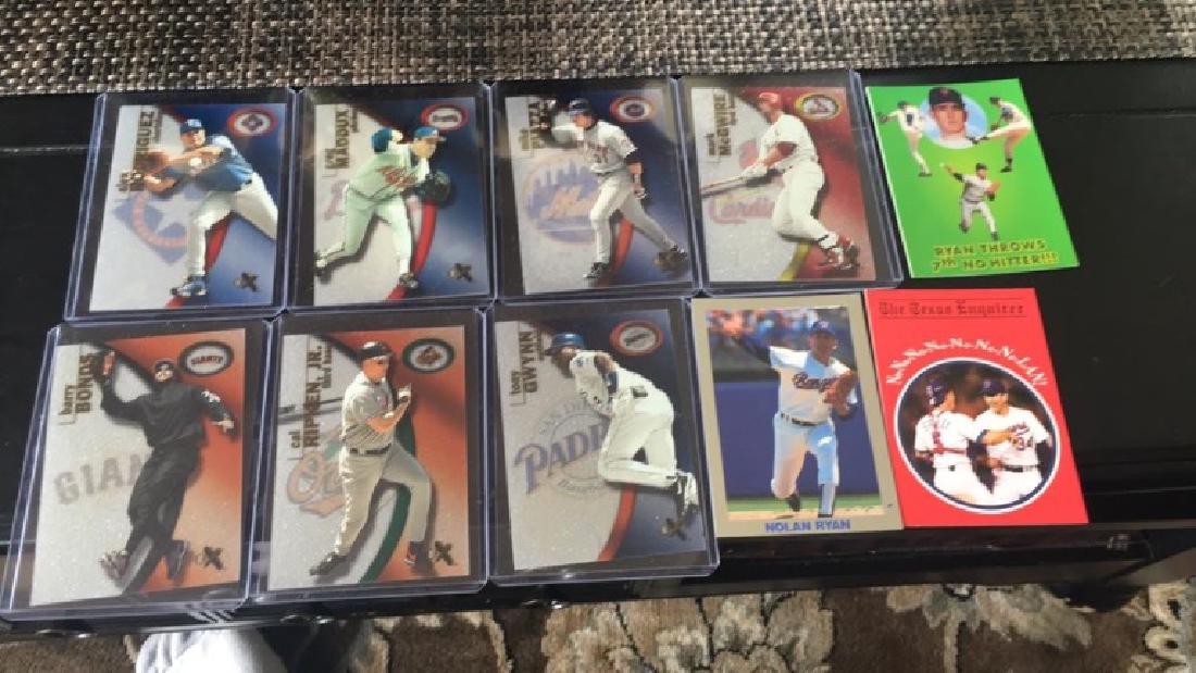 2001 fleer EX superstar lot with three Nolan Ryan (1 of 3)
