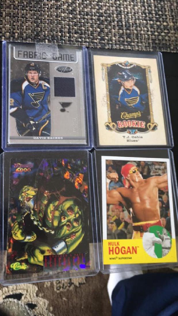 Hockey jersey card rock you like David bakes TJ (1 of 3)