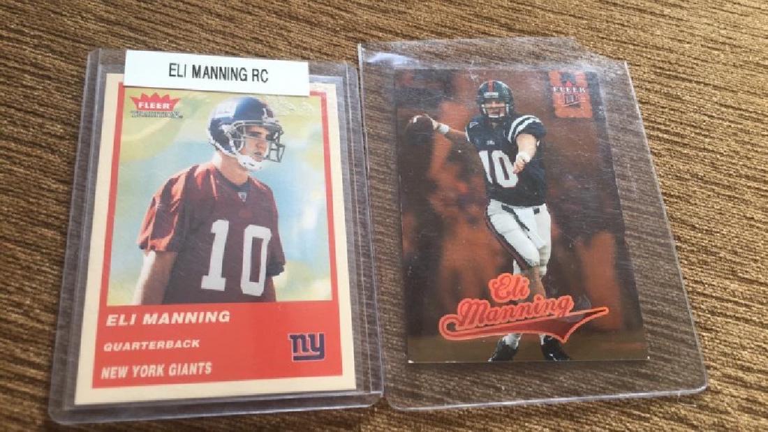 Eli Manning 2004 fleer tradition and ultra rookie (1 of 2)