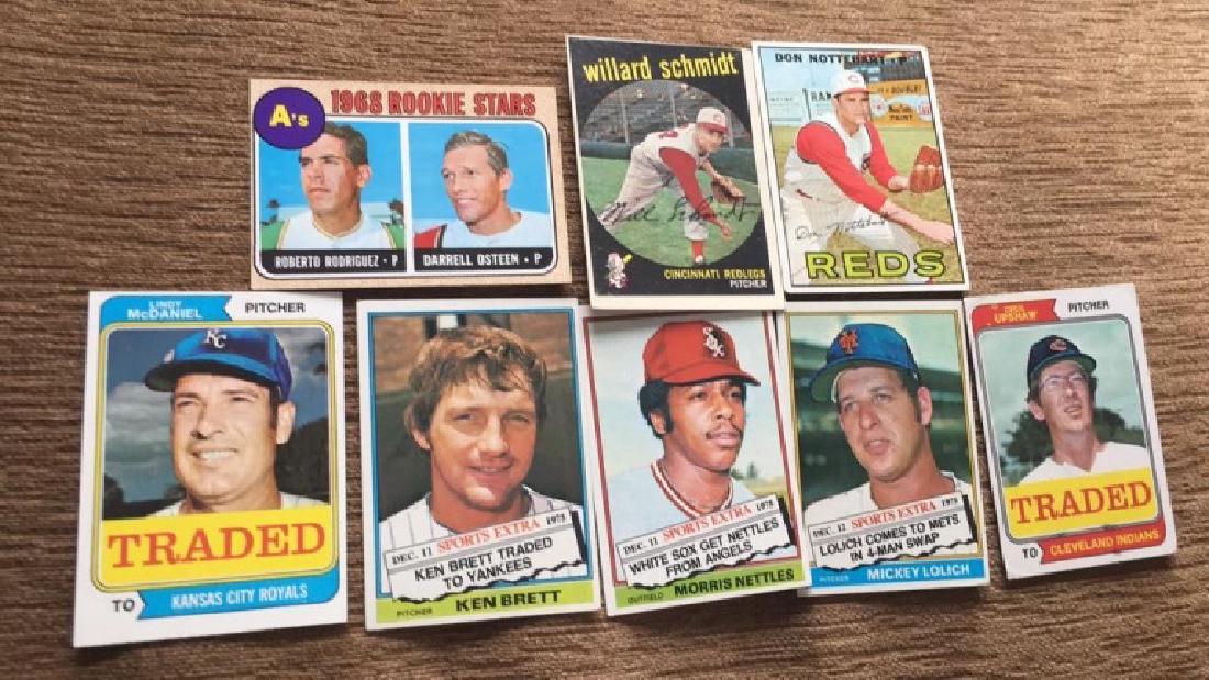 Vintage baseball card Lot 1950s 60s and 70s (1 of 2)