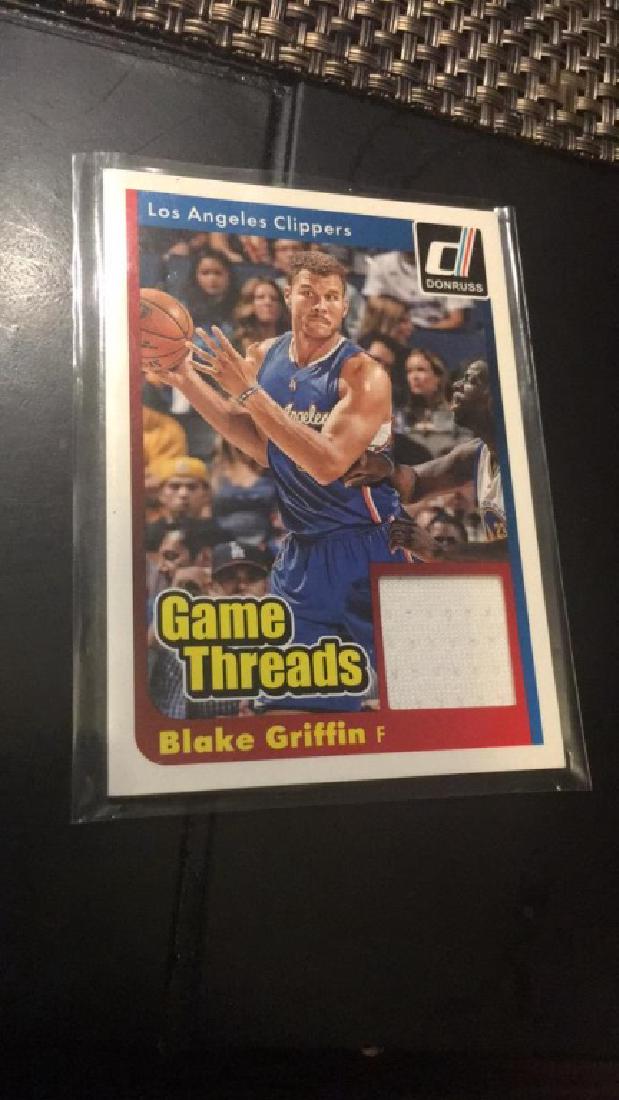 Blake Griffin DonRuss game threads jersey card (1 of 1)