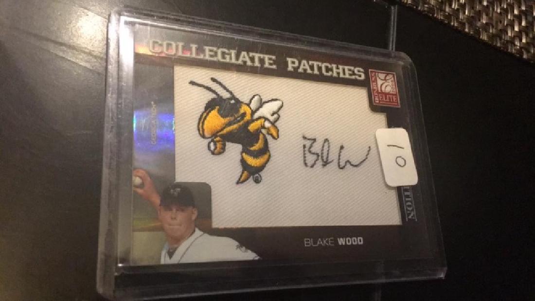 Blake would 2008 collegiate patches autograph (1 of 1)