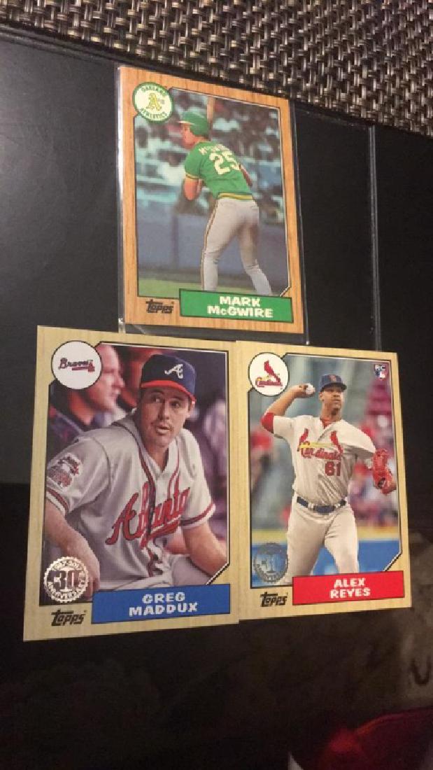 Mark McGwire 1987 tops rookie +-2017 tops 30th (1 of 2)