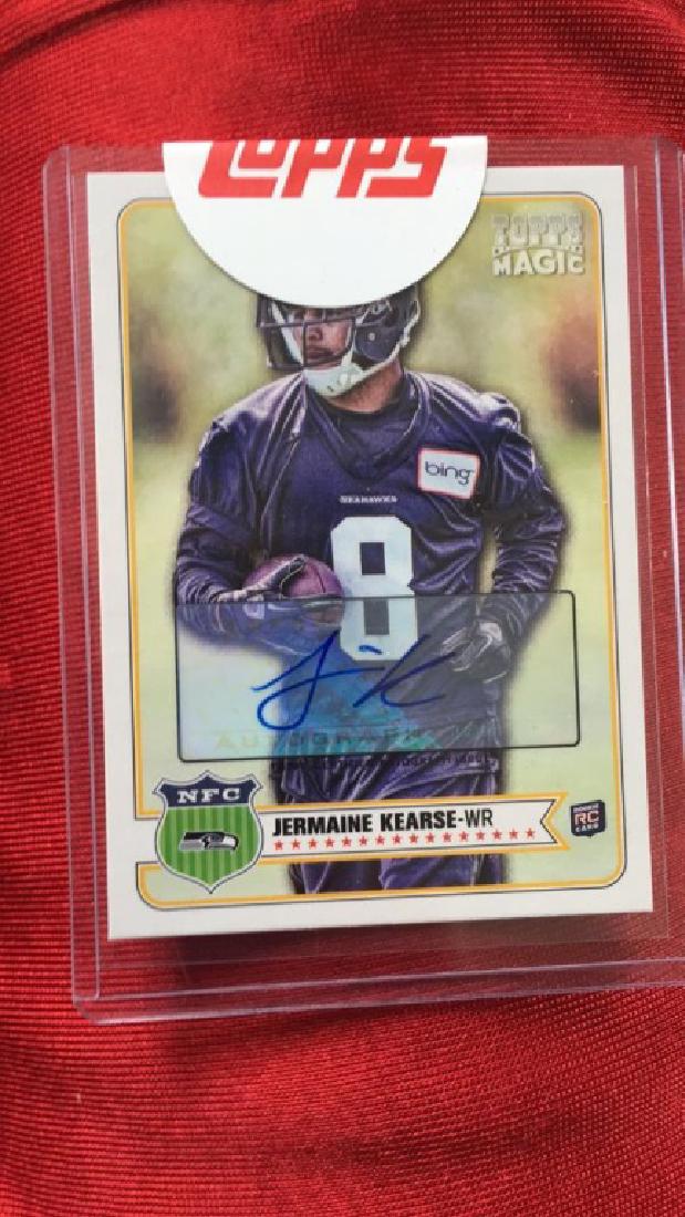 Jermaine Kearse Topps Magic auto RC (1 of 1)