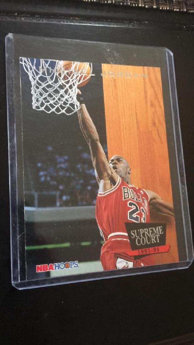 Michael Jordan 1994 hoops Supreme Court insert: Michael Jordan 1994 hoops Supreme Court insert