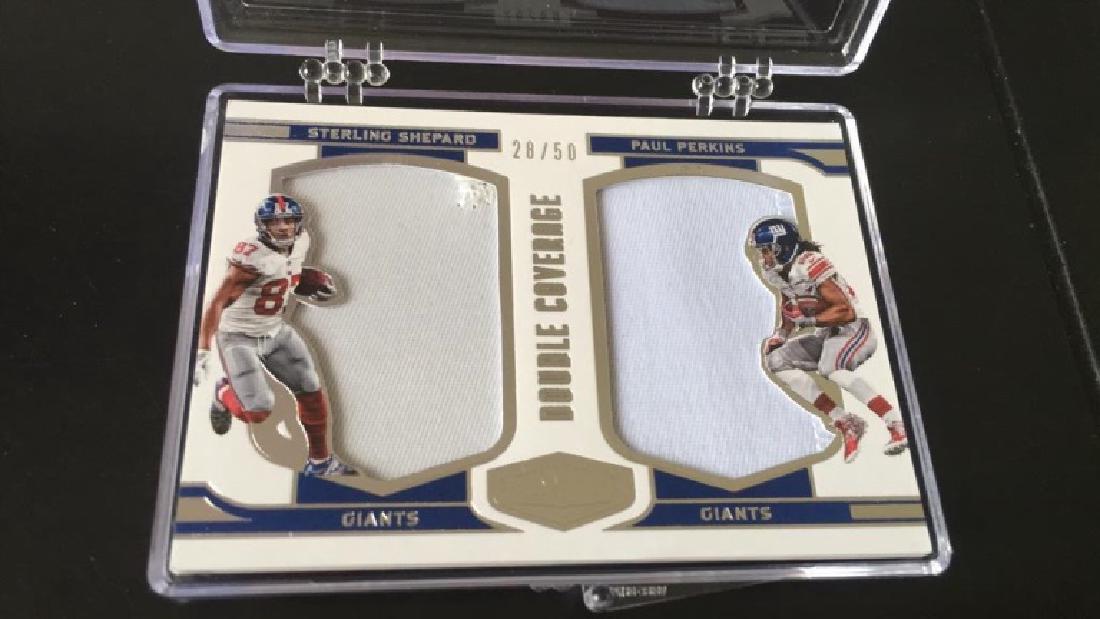 Sterling Shepard Paul Perkins 2016 plates and (1 of 2)