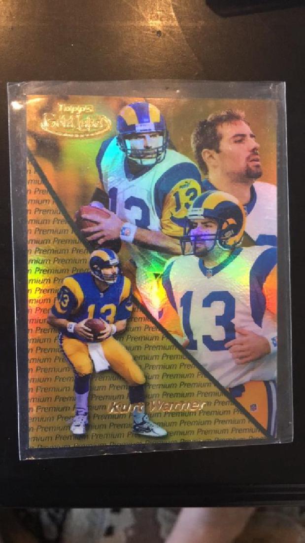 Kurt Warner 2000 Topps gold label premium edition (1 of 2)