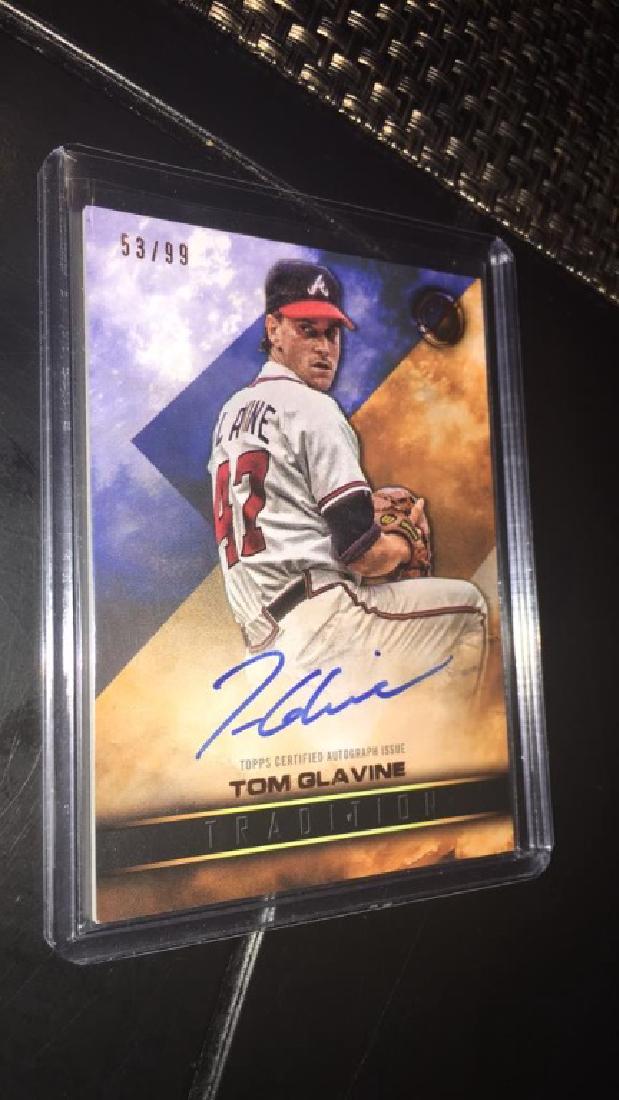 Tom Glavine 2016 Topps Legacies auto /99 (1 of 3)