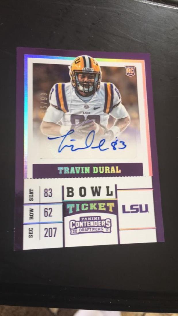 Travin Dural contenders auto sp /99 (1 of 1)