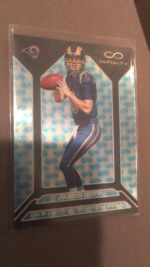 Jared Goff 2016 infinity blue RC /149 (1 of 2)