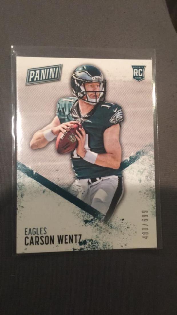 Carson Wentz 2016 panini RC /699 (1 of 1)