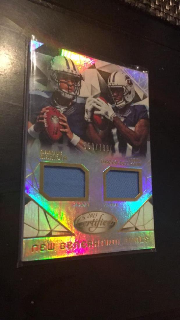 Marcus Mariota Green Beckham certified dual RC (1 of 2)