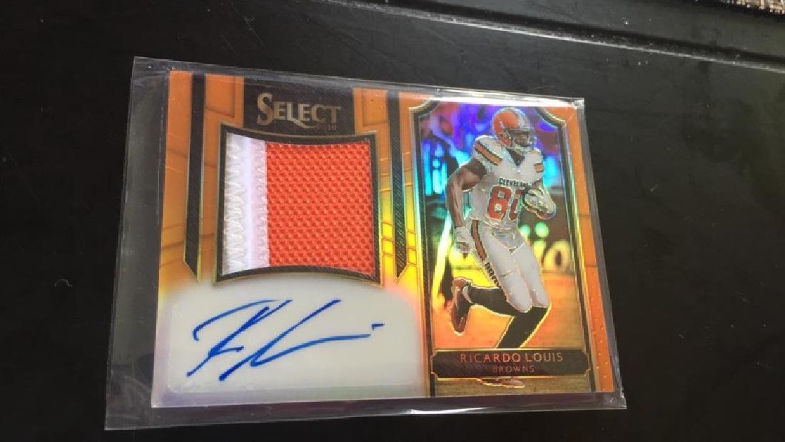 Ricardo Louis 2016 Select patch auto 01/49 first (1 of 2)