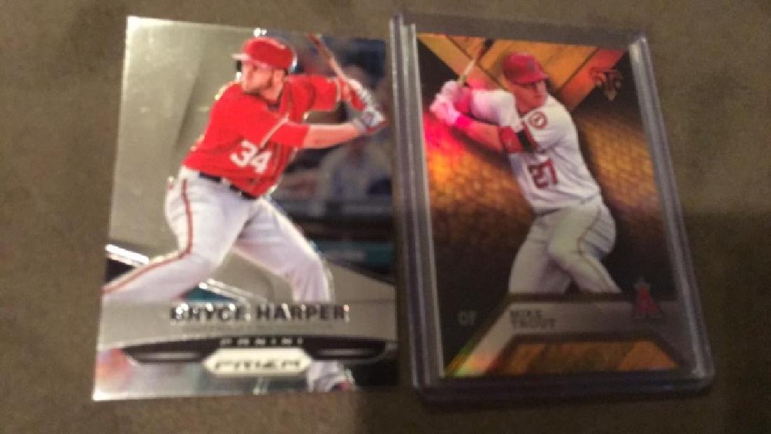 Bryce Harper prizm Mike Trout triple threads /150 (1 of 2)