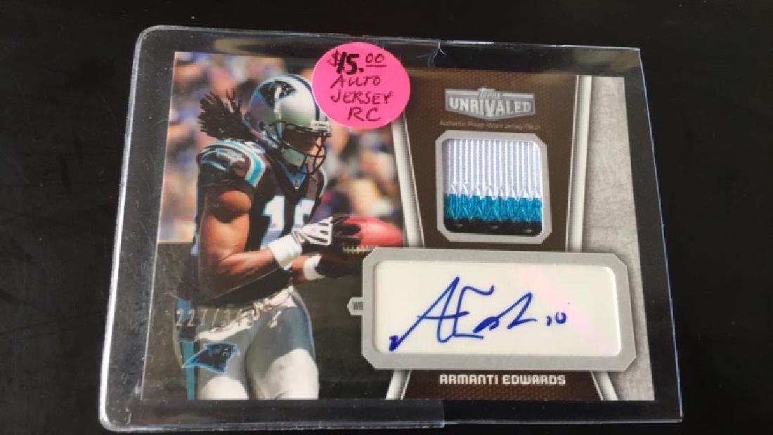 Armanti Edwards 2010 Topps Unrivaled 3 color (1 of 1)