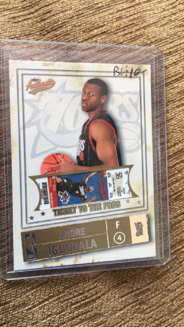 Andre Iguodala fleer authentix RC /750 (1 of 2)