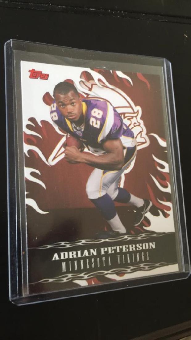 Adrian Peterson Topps insert RC (1 of 1)
