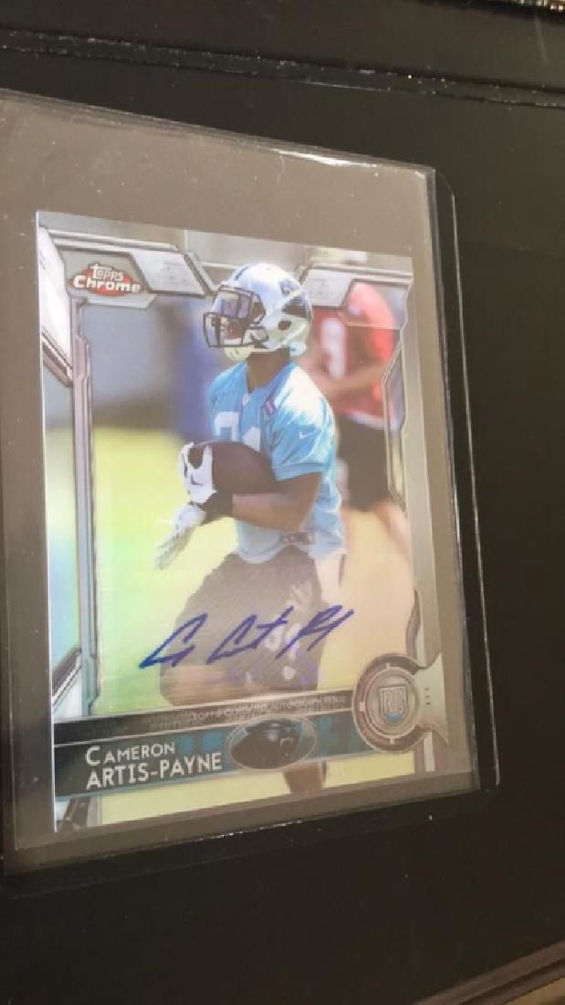 Cameron Artist Payne 2015 Topps chrome RC auto (1 of 1)