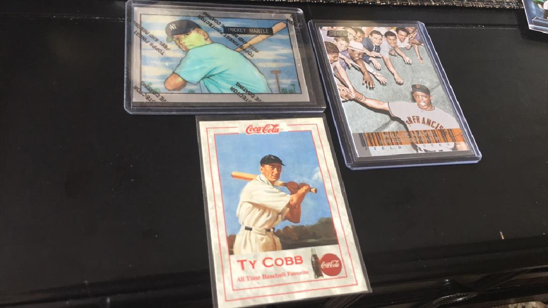 Mickey Mantle Ty Cobb and Willie Mays Lot: Mickey Mantle Ty Cobb and Willie Mays Lot