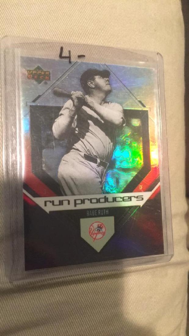 Babe Ruth run producers insert: Babe Ruth run producers insert