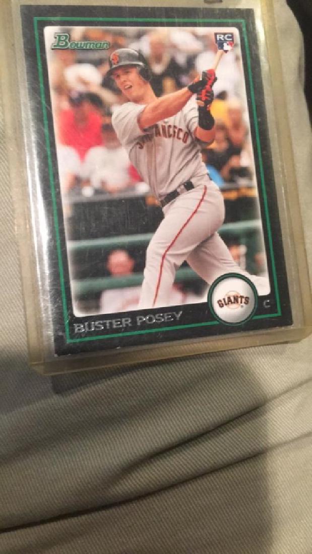 Buster Posey 2010 Bowman RC (1 of 2)