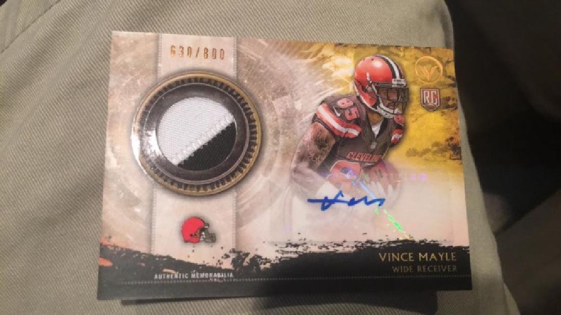 Vince Mayle Topps Valor auto rc /800 (1 of 1)