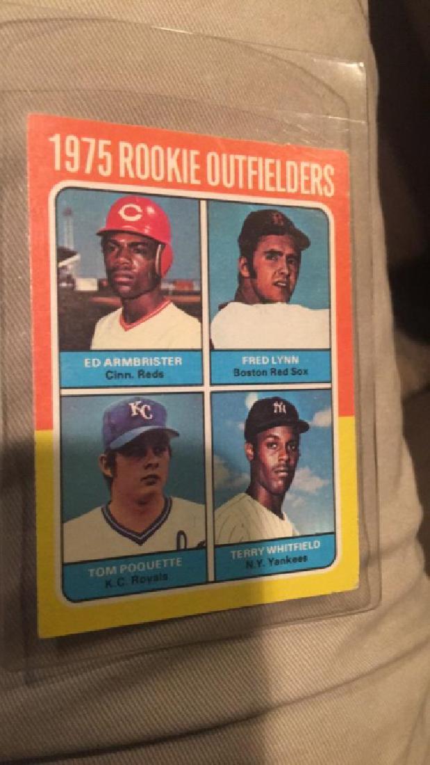 Fred Lynn 1975 Topps RC (1 of 2)